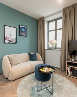 wonderful & comfortably furnished studio apartment in first occupancy in Tempelhof