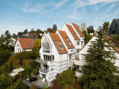 Hochwertige 3,5-Zimmer-Wohnung in Split-Level-Bauweise mit Garten & Sonnenterrasse in Toplage