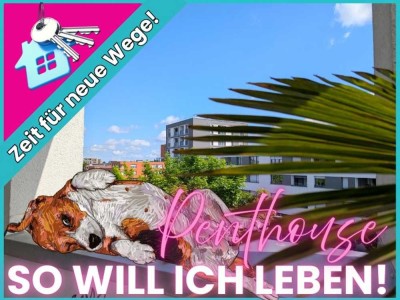 PENTHOUSE IN PATTONVILLE - DIE FREIHEIT NEHM' ICH MIR! 4,5 Zi., 2x TG-Stellplatz und privater Aufzug