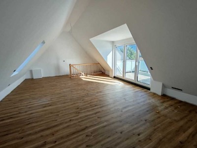 Helle 3-Zimmer Maisonette-Wohnung mit 2 Loggias in Dörphof