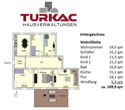 großzügige 4 ZKB Eigentumswohnung mit großer Terrasse