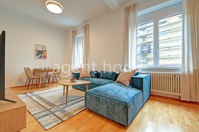 MÖBLIERT - BEST LIVING - Charmante Altbauwohnung in S-West