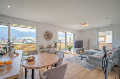Hochwertige 3-Zimmer-Wohnung mit großem Balkon in Walchsee zu vermieten