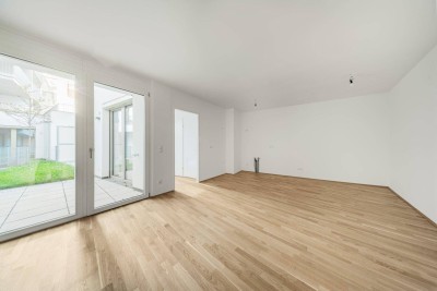 Familienparadies &gt;&gt; helle Gartenwohnung mit zwei Terrassen &gt;&gt; Alte Donau, beim Spitz