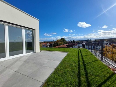 Wunderschöne 3,5-Zimmer-Penthouse-Wohnung mit Home Office mit Alpenblick!