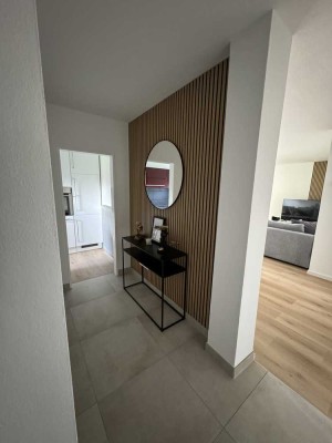 Exklusive, modernisierte 3-Zimmer-Wohnung mit Balkon und Einbauküche in Alzey