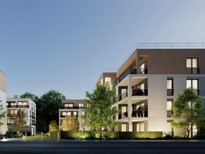 3-Zimmer-Neubauwohnung – Moderne Architektur trifft Natur