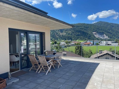 Neubau-Penthouse-Wohnung in zentraler Lage in Wörgl mit traumhafter Dachterrasse nach Westen