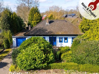 Alles auf einer Ebene, Bungalow mit Potenzial