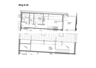 2,5-Zimmer-Neubau-Galeriewohnung mit Dachterrasse