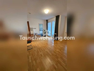 Tauschwohnung: Günstige große 1-Zimmer Wohnung mit Balkon gegen Größer