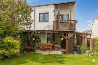 SONNIGES WOHNEN MIT TERRASSE, BALKON & KAMINOFEN