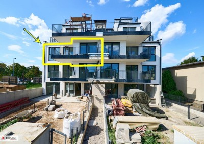 Bezugsfertig • 19 Eigentumswohnungen • Schlüsselfertig • Urban + Natur • 1220 Wien • Balkon / Terrasse / Loggia / Garten • 2–4 Zimmer •