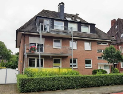 Attr. 4-Zi-Wohnung mit 2 Balkonen in bevorzugter, zentraler Wohnlage