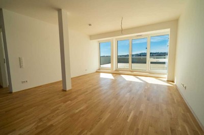 Lichtdurchflutetes 2,5 ZI - Penthouse mit großer Dachterrasse nach Süden