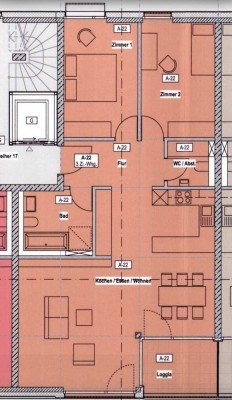 Helle 3-Zimmer Wohnung mit Balkon im 2. OG in Schopfheim