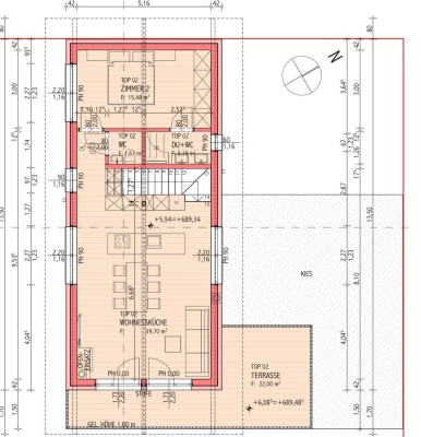 Alpine Dachgeschosswohnung mit Traumsicht in Oberndorf