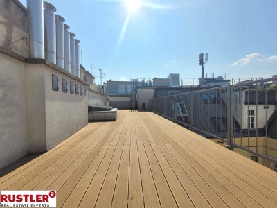 Großzügig angelegte Dachgeschoss Maisonette mit ca. 70qm Terrasse