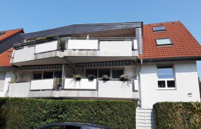 Lichtdurchflutete 3-Zimmer-Wohnung mit eigener Terrasse