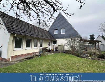 Gemütliches Wohnhaus mit zusätzlicher Einliegerwohnung & gr. Garten in Zentrumslage von Rastede