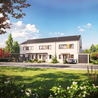 Tolles REIHENMITTELHAUS 40+ QNG zertifiziert (KfW) Schlüssel, fertig EBK+PV inkl.