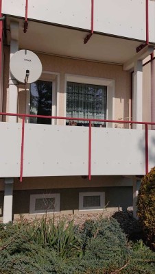 Schöne 1-Zimmer-Erdgeschosswohnung mit Balkon in Klein Bünzow