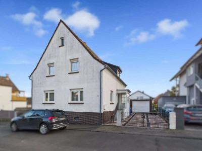 Familienidyll mit Potenzial – Charmantes Einfamilienhaus mit großem Garten in Wölfersheim-Wohnbach