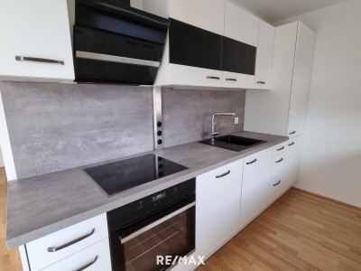 Moderne 2 Zimmer-Neubau-Mietwohnung mit Balkon und Tiefgaragenparkplatz in St. Pölten