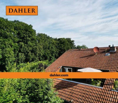 Vermietete Dachgeschosswohnung mit großer Dachterrasse in der Nähe eines kleinen Waldes (Wohnung 5)