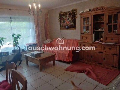 Tauschwohnung: 3 Zimmer Wohnung mit Garten