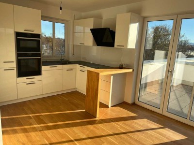 Luxuriöses 4-Zimmer Penthouse mit umlaufender Dachterrasse in Weilheim i OB