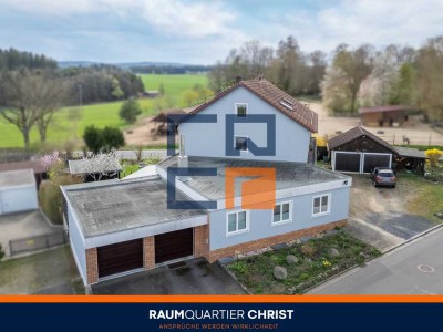 Modernisiertes Ein-/Zweifamilienhaus mit PV-Anlage,Werkstatt & großem Grundstück in KfW-100 Standard