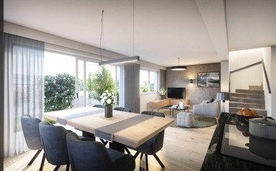 Nur noch 1 Haus verfügbar!! FAMILIEN-HIT-schlüsselfertig! Modernes 5 Zimmer-Reihenhaus bei Baden!