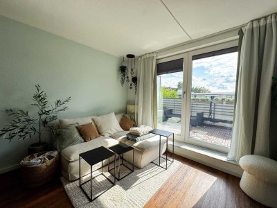 Stadtparknähe! Penthouse mit Doppelterrasse