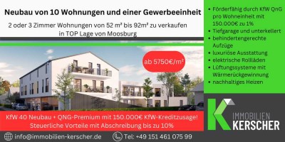 Exklusive 2 Zimmer-Wohnung mit Dachterrasse und Weitblick im 1 OG - Whg 6 Himmelblauer See