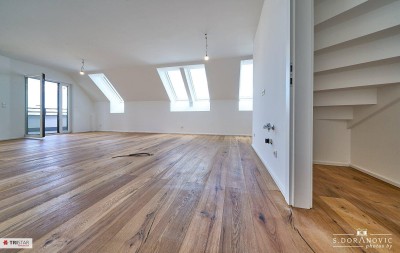 • NEU! • 6 EXKLUSIVE DG-WOHNUNGEN MIT WIENBLICK • SOFORT BEZIEHBAR • EIGENTUM • SIEBENBRUNNENPLATZ • 1050 WIEN •
