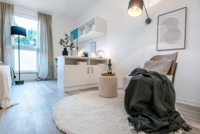 Großzügiges möbliertes Apartment (1-2 Personen) zum 01.10.2024! - Wohnen im CAMPO NOVO Bonn