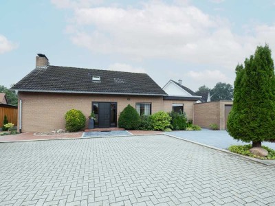 Gepflegtes Einfamilienhaus in ruhiger Lage von Lotte – Südwest-Garten inklusive