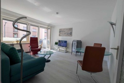 Möbliert, Miete ist inkl. NK, komplett hochwertig ausgestattete 2-Zi.-Wohnung, inkl. Wlan