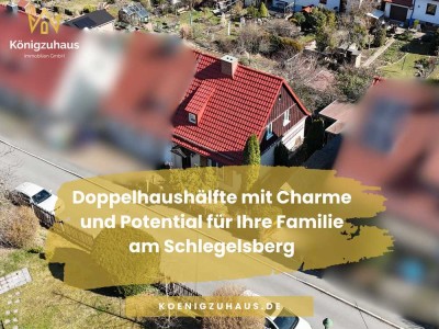 Doppelhaushälfte mit Charme und Potential für Ihre Familie am Schlegelsberg