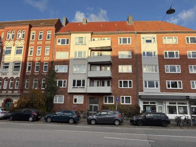 Vermietete 3-Zimmer-Wohnung mit Balkon im Kieler Stadtteil Ravensberg