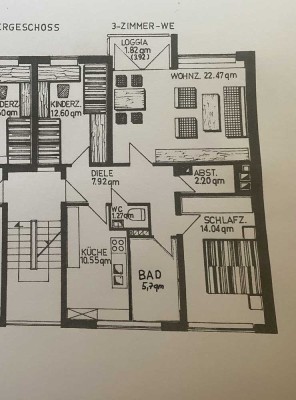 neu sanierte 3 Zimmer Wohnung in Kronach zu vermieten