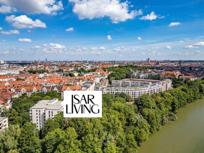 Erste Reihe direkt am Isarufer – unwiederbringliche Lage!