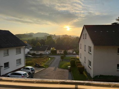 Gemütliche 2-Zimmer-Wohnung in Sundern-Amecke
- mit großen Südbalkon - nur
2 Minuten bis zum See!
