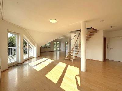 Attraktive Maisonettewohnung  mit Dachterrasse in Umkirch - Wohnen und Arbeiten unter einem Dach