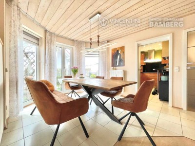 127m² Wohn-/Nutzfläche: Großzügige Wohnung mit vielseitig nutzbarem Untergeschoss und Garten