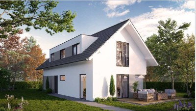 Aktionshaus mit Erker „Parkstetten“ - EFH/ZFH-Neubauprojekt (massiv Ziegel - fast schlüsselfertig)
