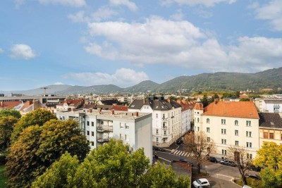 8020 Graz: über den Dächern der Prangelgasse