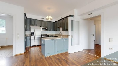 EIGENBEDARF oder INVESTMENT - 4-Zimmer-Terrassenwohnung - SONNEN-/ RUHELAGE NAHE STADTZENTRUM