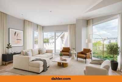 Exklusives Penthouse mit atemberaubendem Blick am Weinbergspark